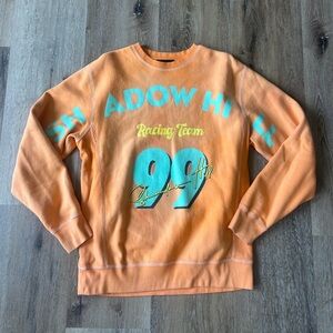 Orange Shadow Hill Racing Crewneck